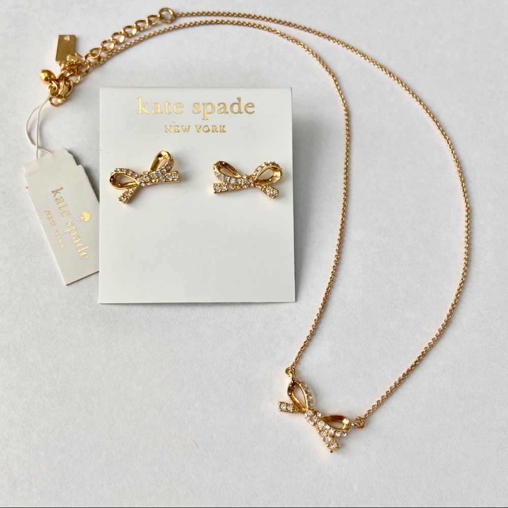 NWT Kate Spade necklace and earrings